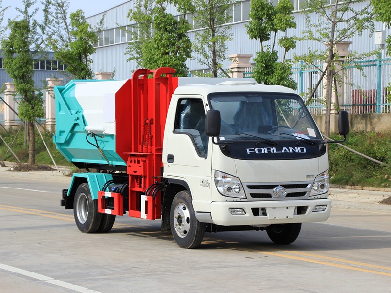 FOTON 3 CBM Automated Side Loader Garbage Collection Truck