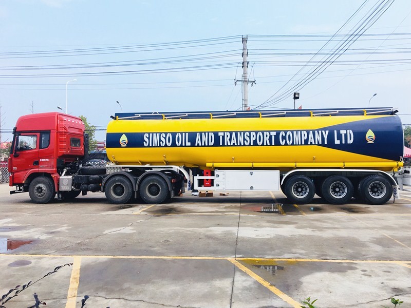 40-45cbm Oil Tanker Semi Trailer