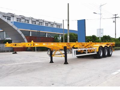 Skeleton semi-trailer