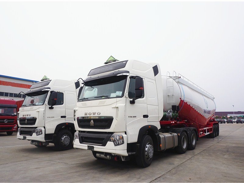 55cbm Bulk Dry Cement Transport Semi-trailer