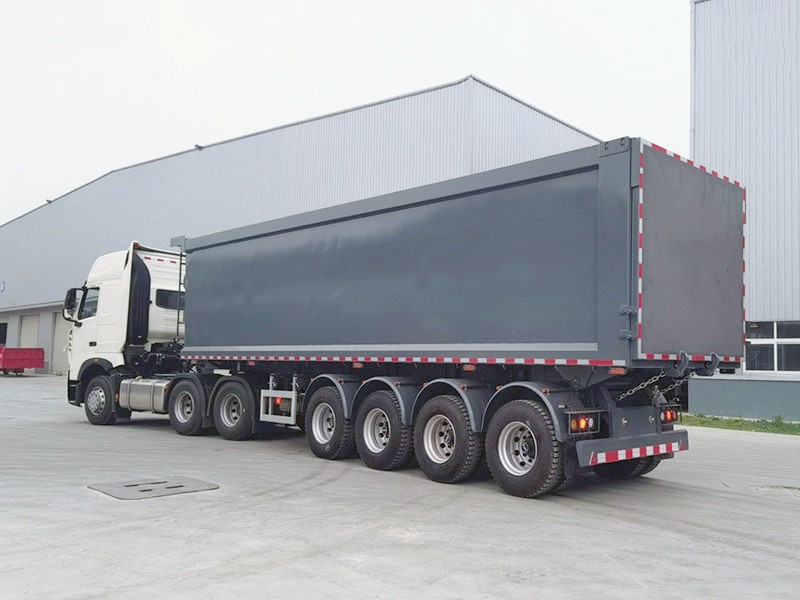 55cbm Dumper Semi Trailer