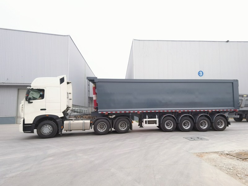 55cbm Dumper Semi Trailer