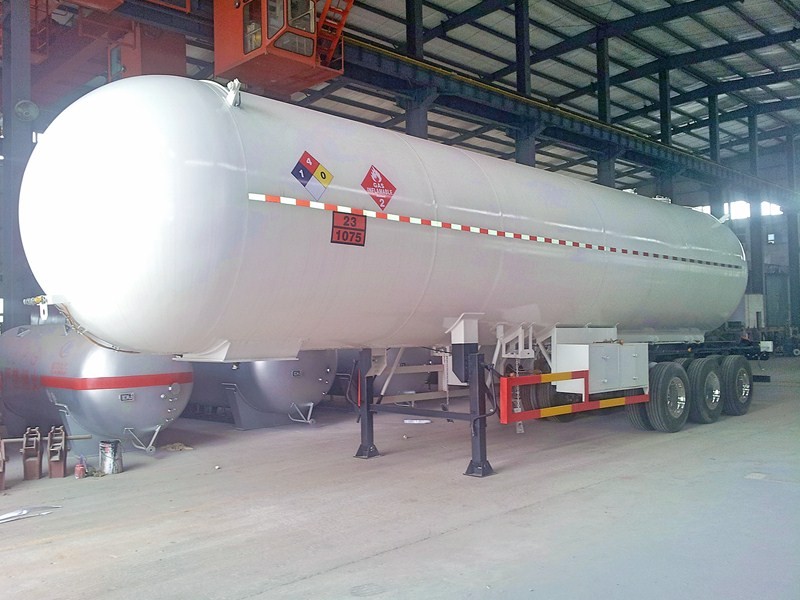 56 cbm LPG Tank Semi Trailer