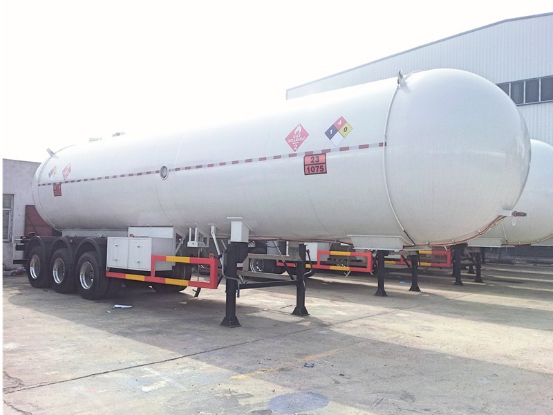 56 cbm LPG Tank Semi Trailer