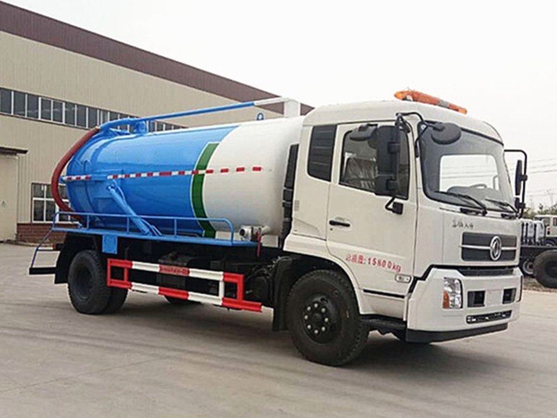 DONGFENG 8cbm Vacuum Sewage Sludge Truck