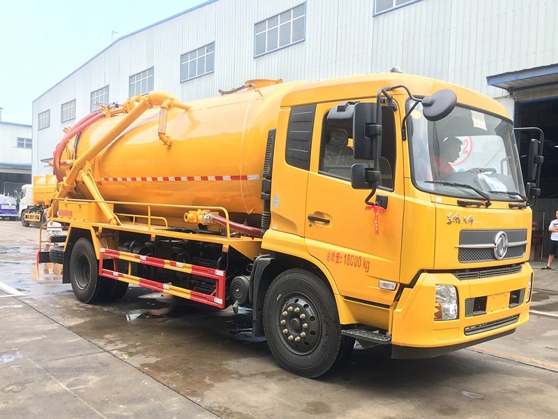 DONGFENG 18cbm Vacuum Sewage Suction Truck