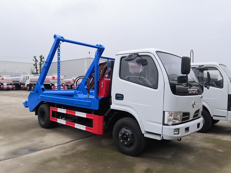 DONGFENG 4cbm Skip Loader Garbage Truck