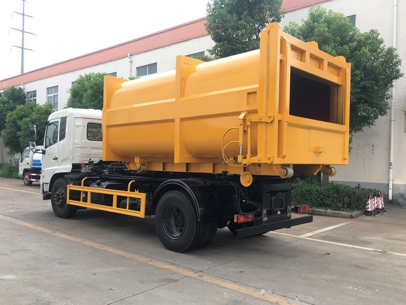 Dongfeng 12cbm Hook Arm Garbage Truck