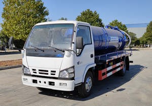 ISUZU 5cbm Vacuum Sewage Suction Truck