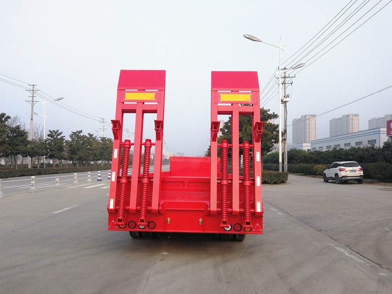 4 Axles Low Flat Bed Goose-neck Semi-trailer