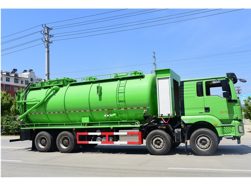 SHACMAN 25cbm Vacuum Sewage Suction Truck