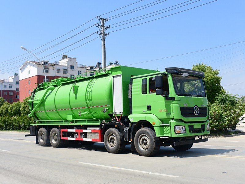 SHACMAN 25cbm Vacuum Sewage Suction Truck