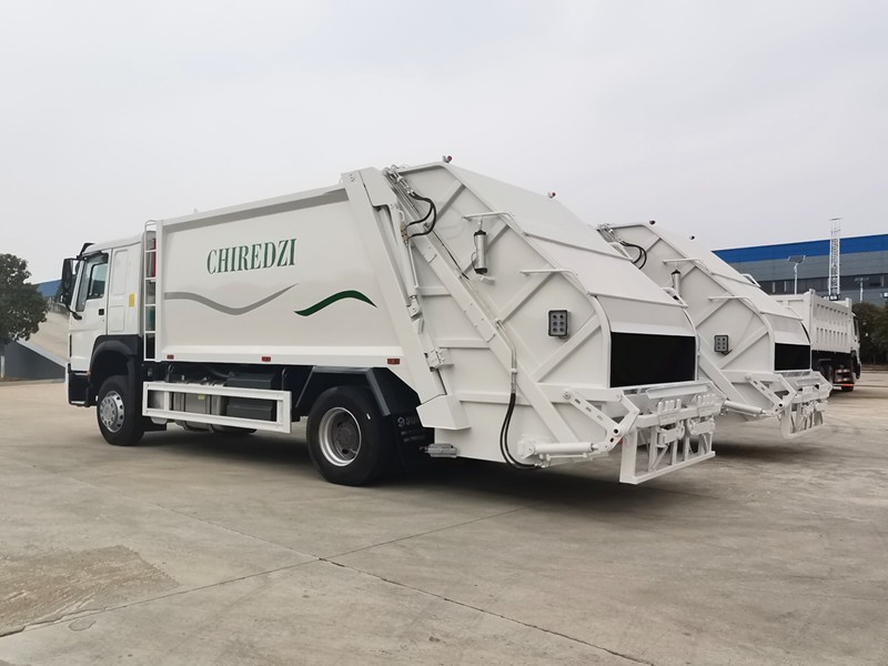 HOWO 15cbm Refuse Compactor Truck