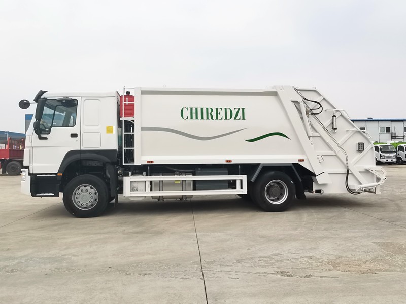 HOWO 15cbm Refuse Compactor Truck