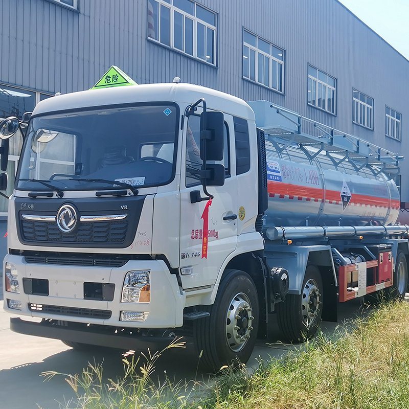 Dongfeng 8X4 Chemical Ephedrin HCl Acid Liquid Tanks Truck